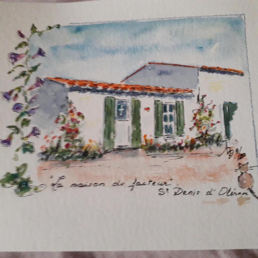 La Maison Du Facteur Saint Denis d'Oleron Bagian luar foto